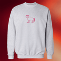 Del Water Gap Merch Horse with Bowl Cut Embroidered Sweatshirt Gifts For Wife - Merchluma