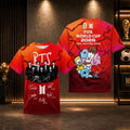 BTS FIFA World Cup 2026 Final Halftime Show T-Shirt BT21 Character Tee BTS Merch Signature - Merchluma