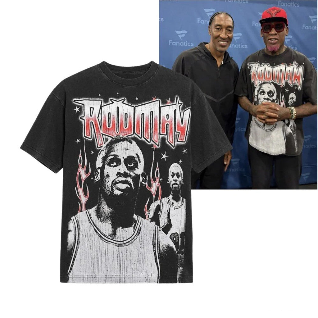 Dennis Rodman T-Shirt At Fanatics Fest 2026 Shirt Dennis Rodman Merch Gift For Dudes - Merchluma