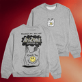 Drinkarizona Merch 2026 Gray Thank You Smiley Face Crewneck Sweatshirt Gift For Besties - Merchluma