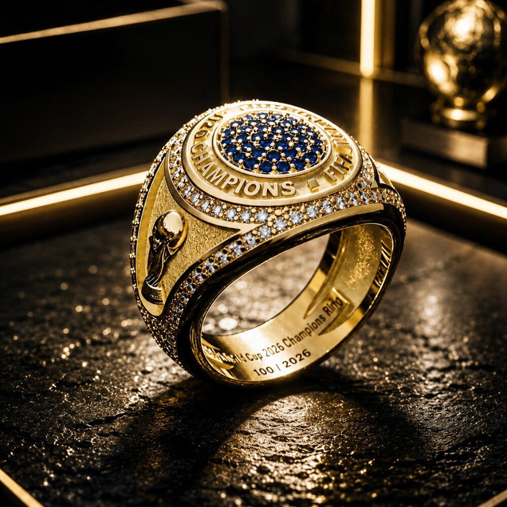 FIFA World Cup 2026 Champions Ring FIFA Championship Merch WC Winners Gear Gift For Fans - Merchluma