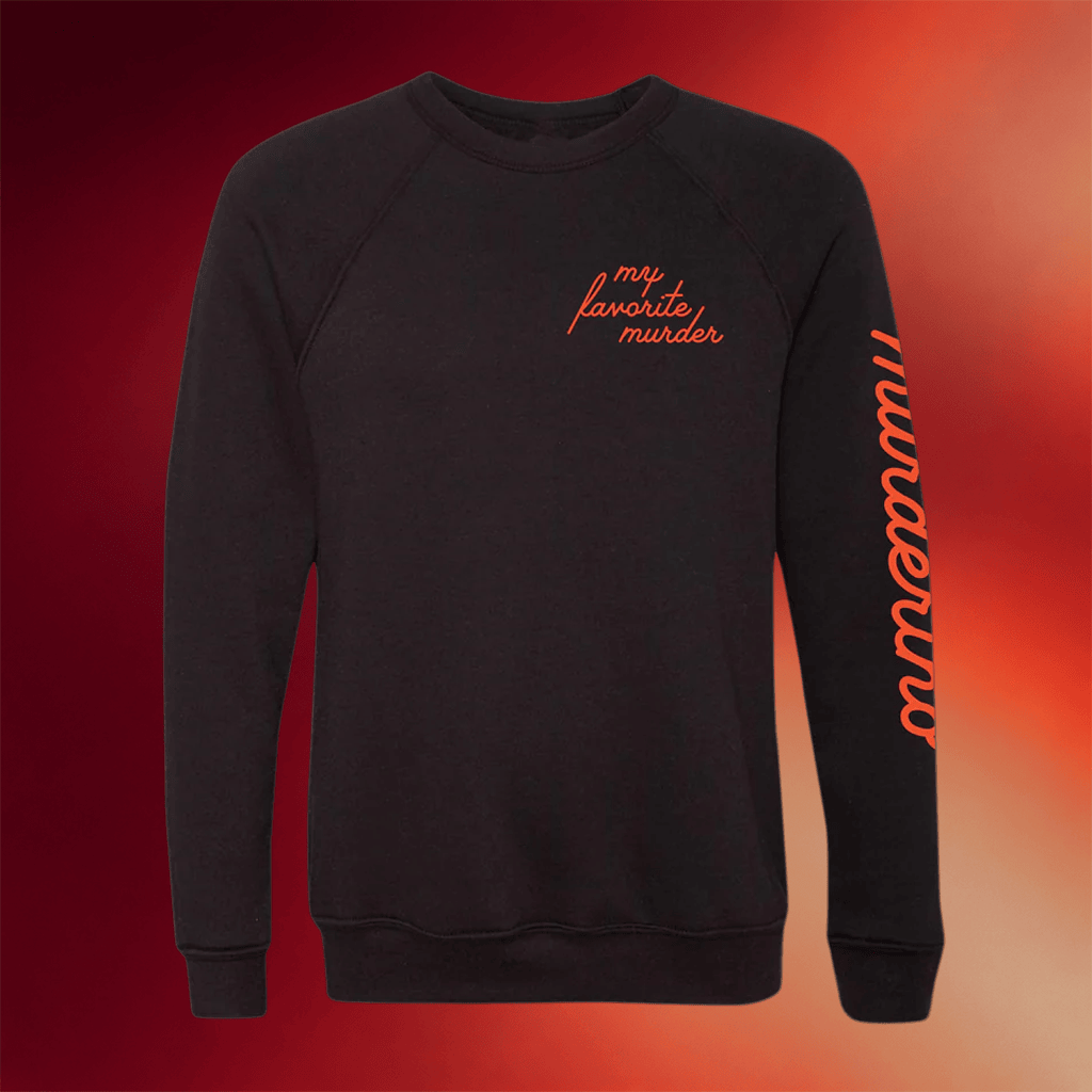 Exactly Right Merch Murderino Script Crewneck Sweatshirt Birthday Gift Ideas For Husband - Merchluma