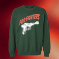 Foo Fighters Merch 2026 Ray Gun Crewneck Foo Fighters Sweatshirt Cool Gifts For Rock Lovers - Merchluma