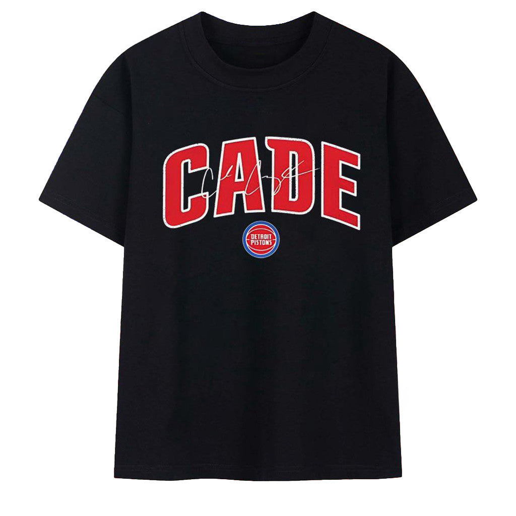 Cade Cunningham Detroit Pistons Signature Shirt 2026 Cade Cunningham Merch Basketball Fan Gifts - Merchluma