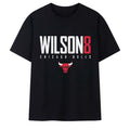 Caleb Wilson Number 8 Of Chicago Bulls Logo T-Shirt Chicago Bulls Merch Basketball Fan Gifts - Merchluma