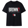 Jaylen Brown Number 7 Of Philadelphia 76ers Logo T-Shirt 76ers Merch Gift For Basketball Fan - Merchluma
