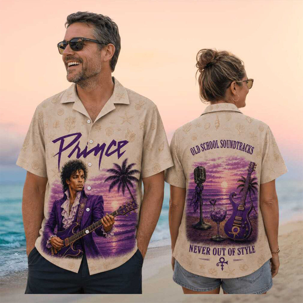 Prince Music Legend Retro Vintage Hawaiian Shirt Prince Merch Best Gift For Music Lovers - Merchluma