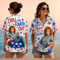 Reba McEntire Fourth Of July 2026 Vintage Hawaiian Shirt Reba McEntire Merch Gift For Fans - Merchluma