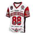 Personalized Ohio State Buckeyes Team Legacy V-Neck Shirt Buckeyes Merch Football Themed Gifts - Merchluma