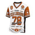 Personalized Texas Longhorns Team Legacy V-Neck Shirt Texas Longhorns Merch Football Lover Gift - Merchluma