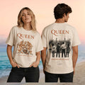 Queen We Are The Champions 1977 Vintage T-Shirt Legends Never Fade Shirt Queen Band Merch - Merchluma