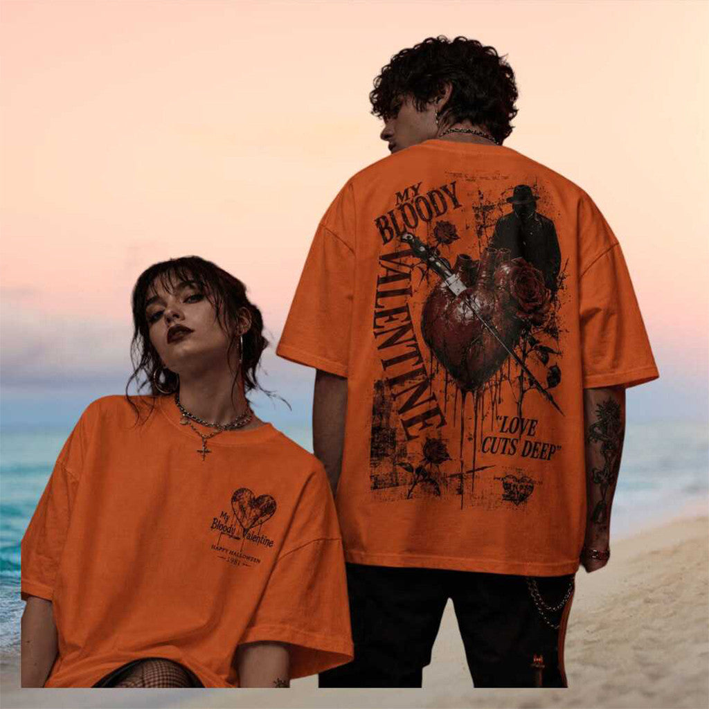 My Bloody Valentine Love Cuts Deep 1981 Vintage T-Shirt My Bloody Valentine Merch Fan Gifts - Merchluma