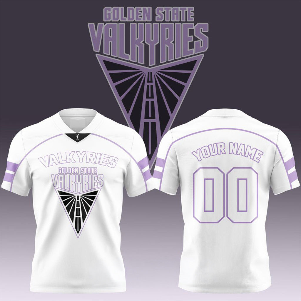 Personalized Golden State Valkyries WNBA 2026 White Jersey Valkyries Merch Basketball Fan Gear - Merchluma