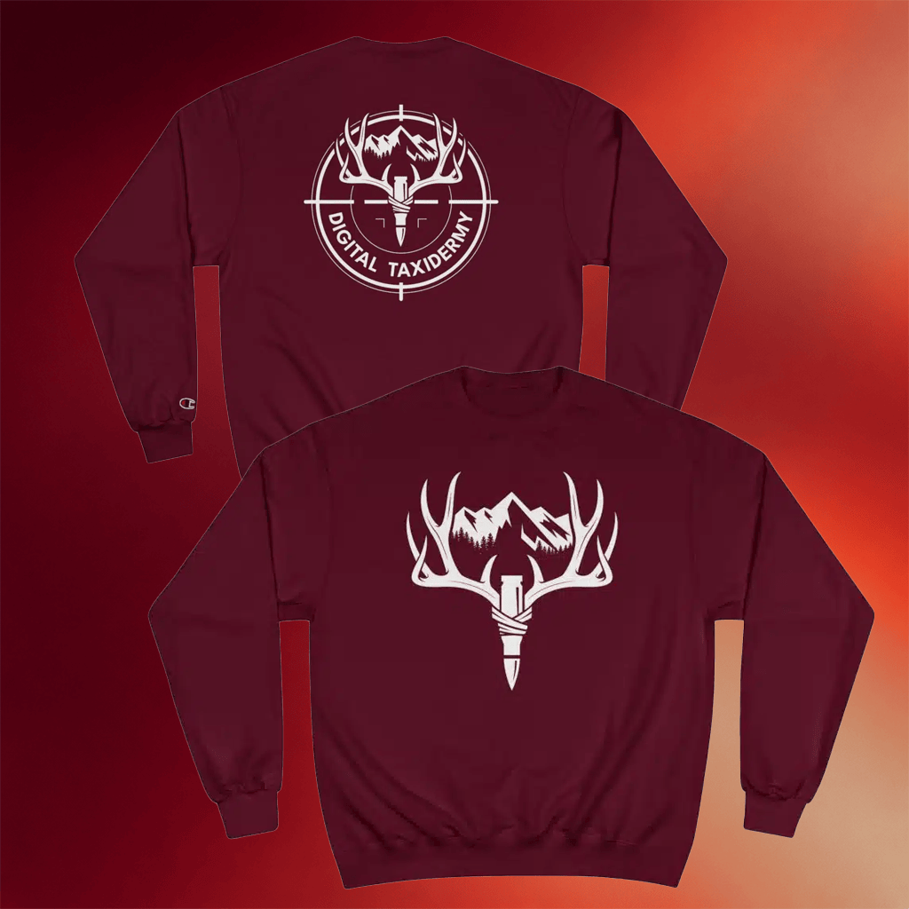 Digital Taxidermy Merch DT Champion Sweatshirt Birthday Ideas For Him - Merchluma