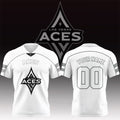Personalized Las Vegas Aces WNBA 2026 White Jersey LV Aces Merch Basketball Enthusiast Gifts - Merchluma