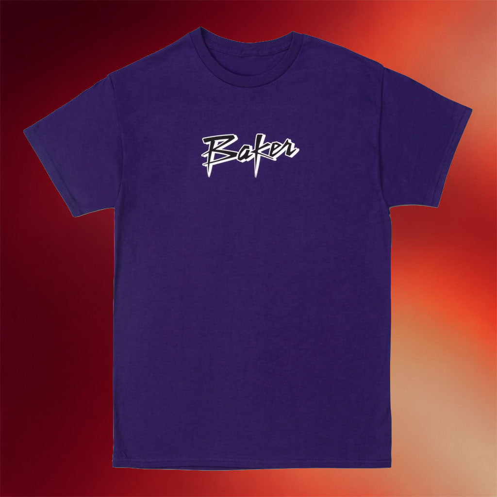Baker Skateboards Merch 2026 Purple Pain T-Shirt Baker Shirt Present For Friends - Merchluma