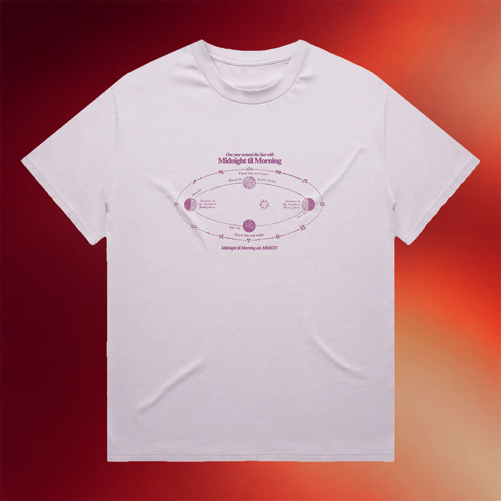 Midnight Til Morning Merch 2026 Lap Around The Sun T-Shirt Gift For Pop Lovers - Merchluma
