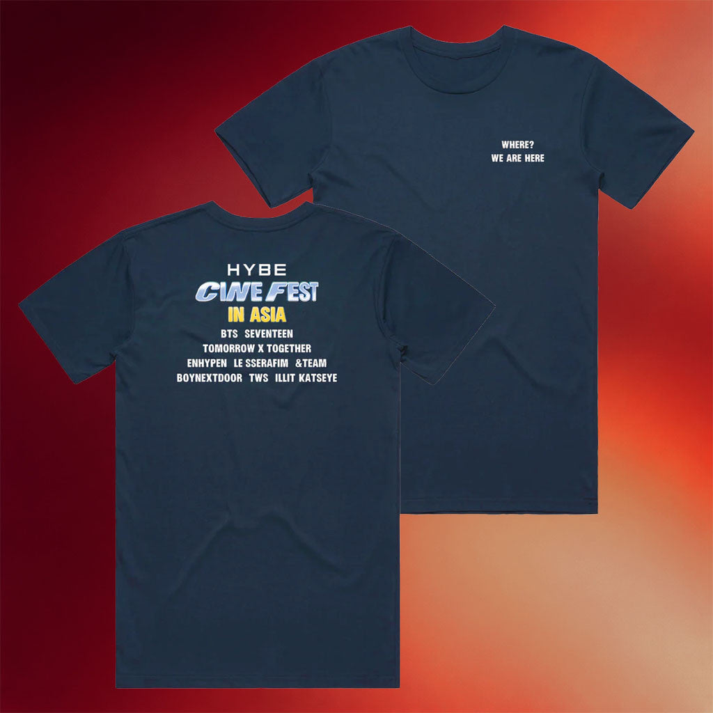Trafalgar Releasing Merch 2026 Hybe Cine Fest In Asia T-Shirt Gift For Music Lovers - Merchluma