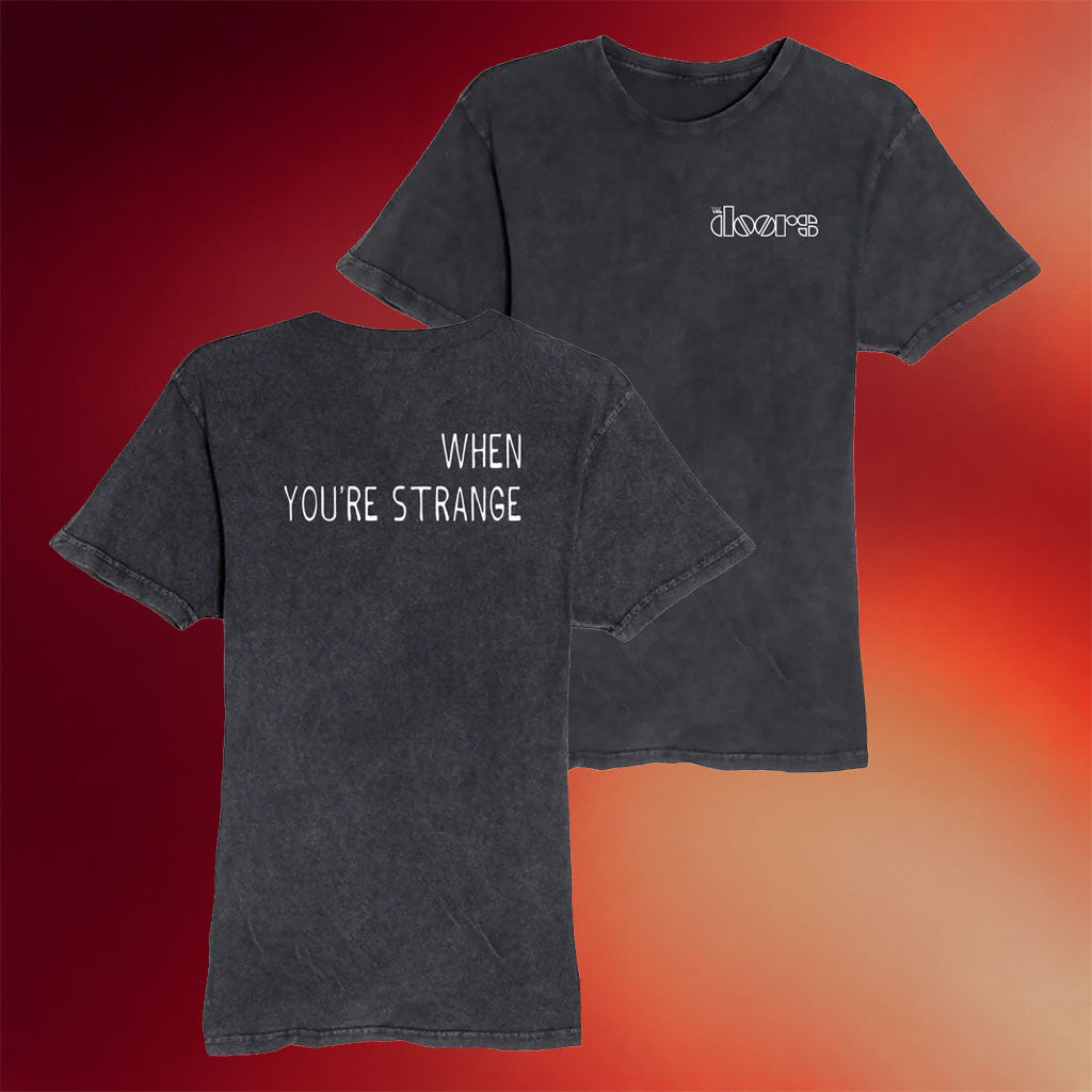 Trafalgar Releasing Merch 2026 The Doors When You're Strange T-Shirt Gift For Rock Fans - Merchluma