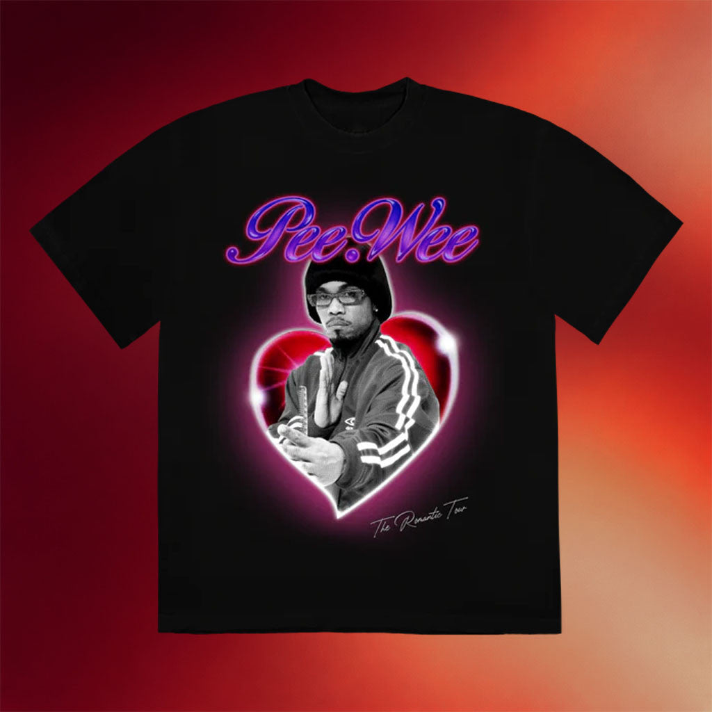 Anderson Paak Merch 2026 Pee Wee The Romantic Tour T-Shirt Black Present For Music Lovers - Merchluma