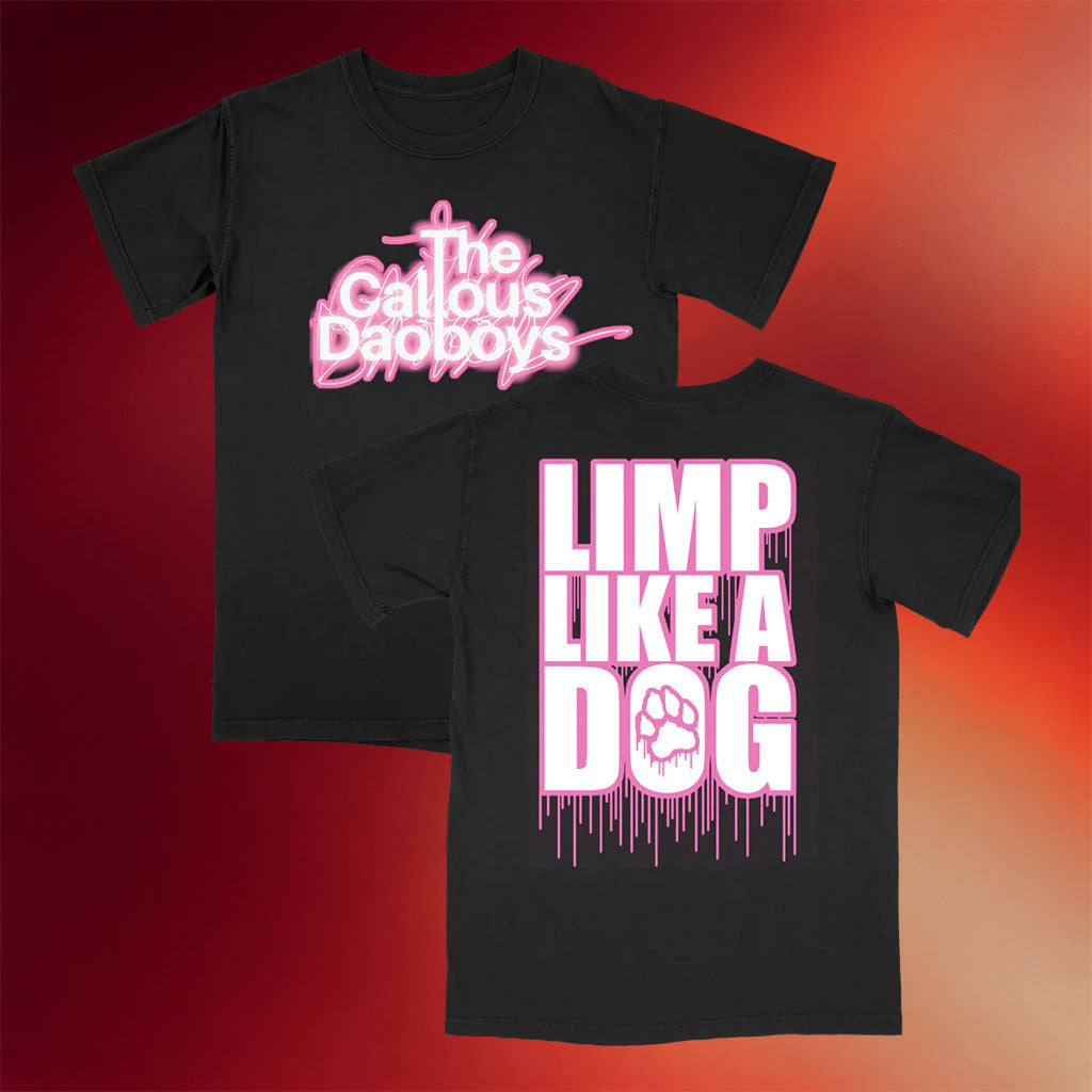 The Callous Daoboys Merch 2026 Limp Like A Dog T-Shirt Gifts For Music Fans - Merchluma