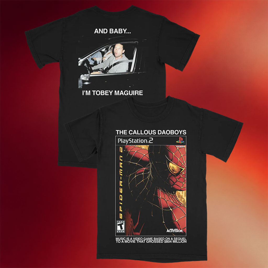 The Callous Daoboys Merch 2026 Spider-Man 2 PlayStation 2 T-Shirt Gift For Brothers - Merchluma