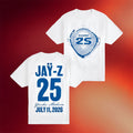 Jay-Z30 Merch 2026 Jay-Z 25 T-Shirt Jay Z Merch Yankee Stadium Tour Shirt White Rap Fan Gifts - Merchluma