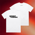 Midnight Til Morning Merch 2026 MTM Logo T-Shirt White Best Gifts For Music Lovers - Merchluma