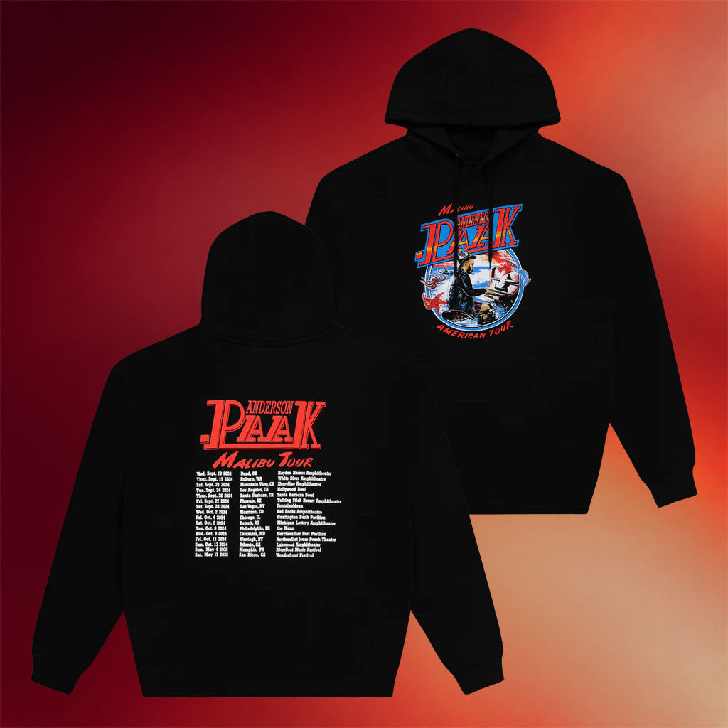 Anderson Paak Merch 2026 Malibu Badge Tour Hoodie Best Gifts For Husband - Merchluma