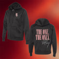 Whitney Houston Merch 2026 Whitney The One The Only Black Zip Hoodie Signature Gift For Fans - Merchluma