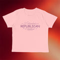 Emily Wilson Merch 2026 I Survived A Republican Childhood Baby Tee Gift For Sisters - Merchluma
