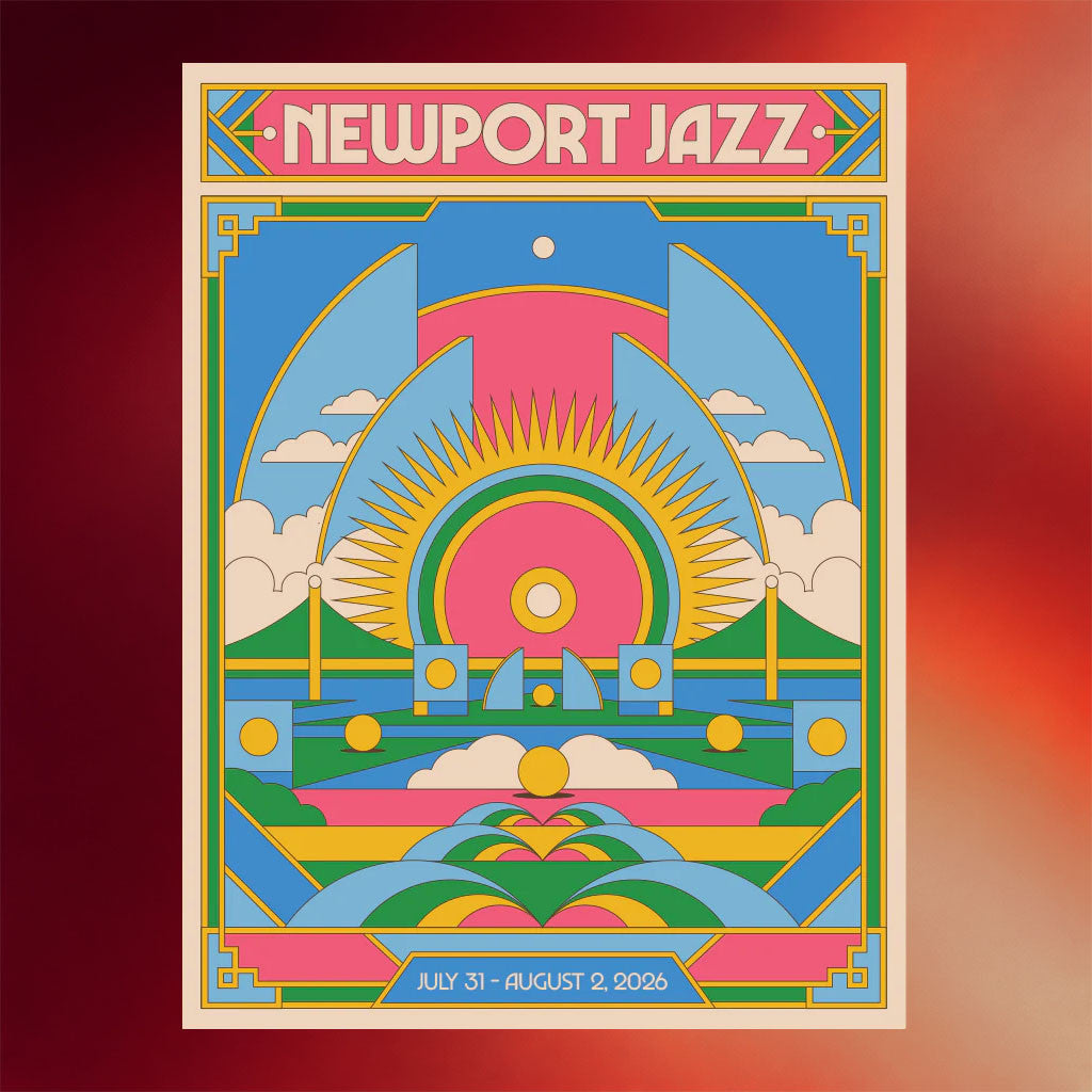 Newport Festival Merch 2026 Newport Jazz Poster Wall Art Decor For Living Room Music Fan Gifts - Merchluma