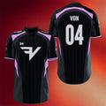 FaZe Vegas Merch 2026 #4 Von Jersey Shirt Esport Gaming Clothing Best Gift For Him - Merchluma