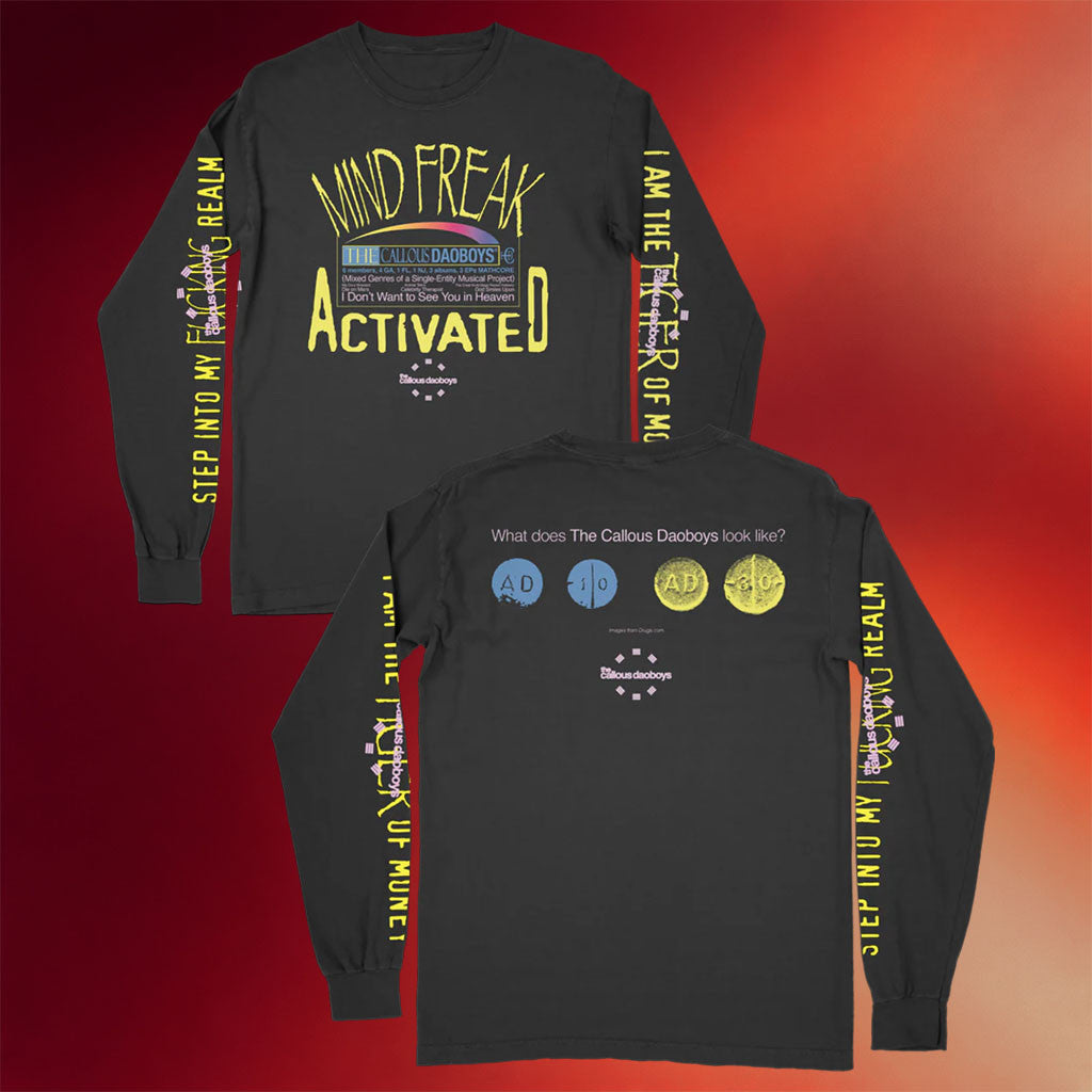 The Callous Daoboys Merch 2026 Mind Freak Long Sleeve Shirt Gift For Band Fans - Merchluma