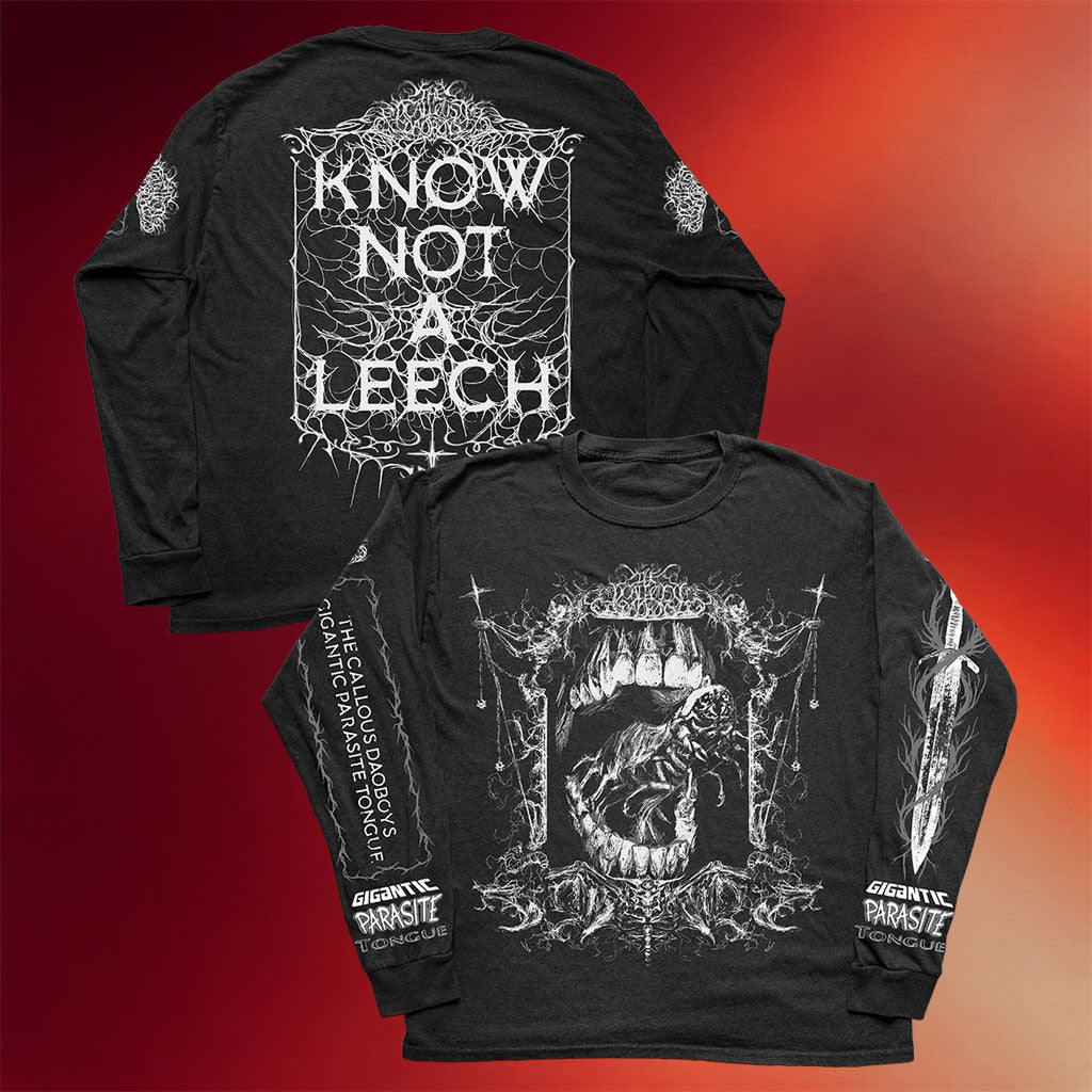 The Callous Daoboys Merch 2026 Not A Leech Long Sleeve Shirt Unique Gift For Band Fans - Merchluma