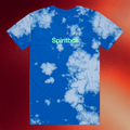 Spiritbox Merch 2026 Bleach Bath Royal Light Blue Cloud Dye T-Shirt Spiritbox Shirt BFF Gifts - Merchluma