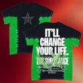 StudioHouse Designs Merch 2026 Change Your Life Tie Dye T-Shirt Father's Day Gifts Ideas - Merchluma