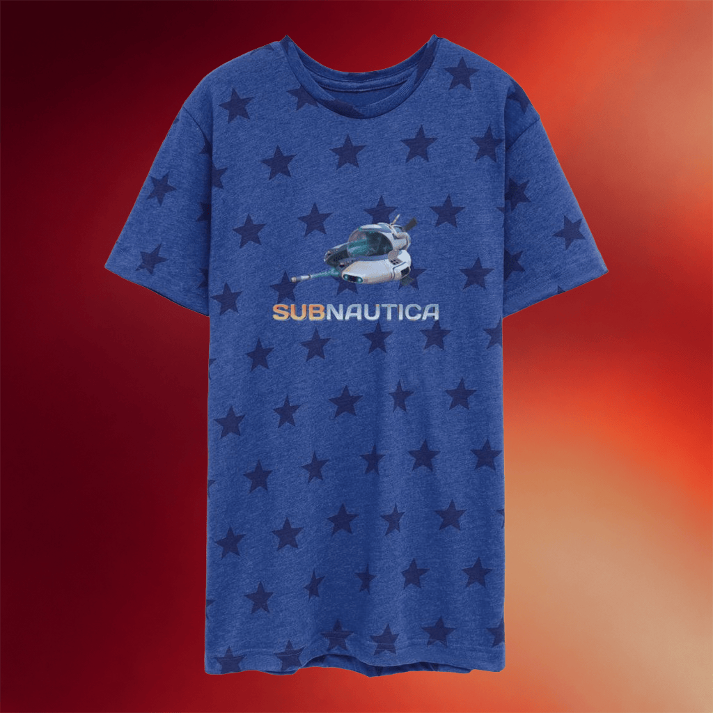 Subnautica Merch 2026 Subnautica Seamoth Star T-Shirt Gifts For A Video Game Lover - Merchluma