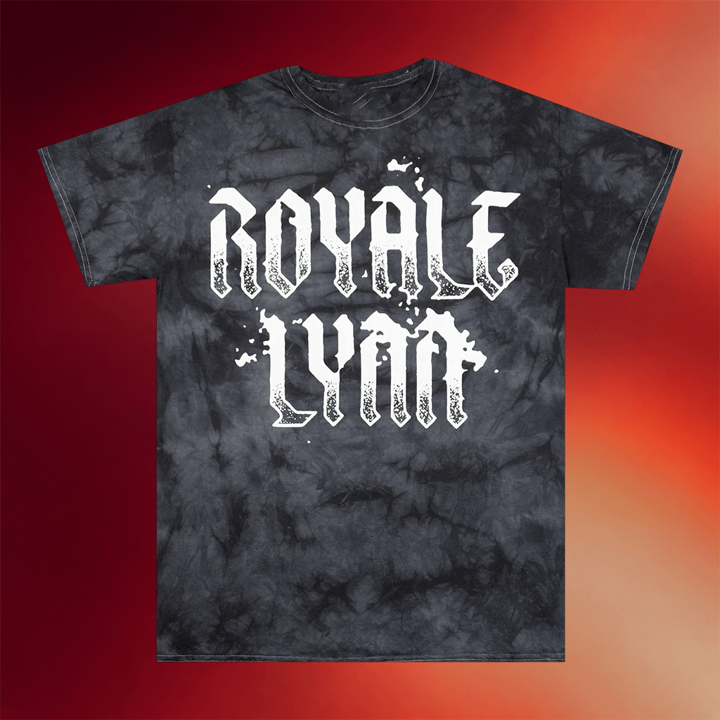 Royal Elynn Music Merch Black Tie Dye T-Shirt Royal Elynn Shirt Gifts For BFF - Merchluma