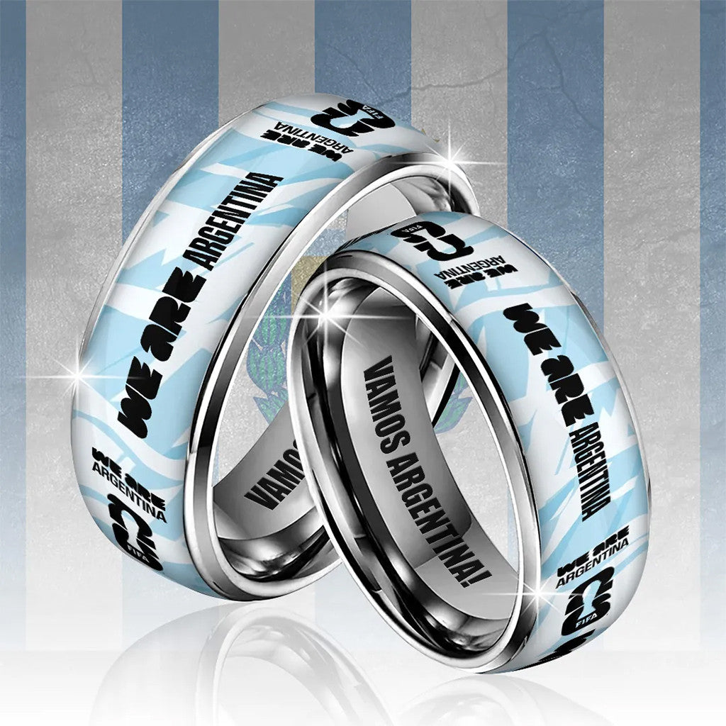 Argentina National Football Team 2026 World Cup Ring Messi Merch Gift For Argentina Fans - Merchluma