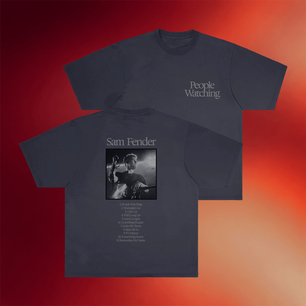 Sam Fender Merch 2026 Tracklist T-Shirt Sam Fender Shirt Gifts For Music Lovers - Merchluma