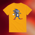 Sanic Merch 2026 Funny Sanic Meme T-Shirt Hilarious Sonic Parody Tee Speedy Hedgehog Shirt - Merchluma