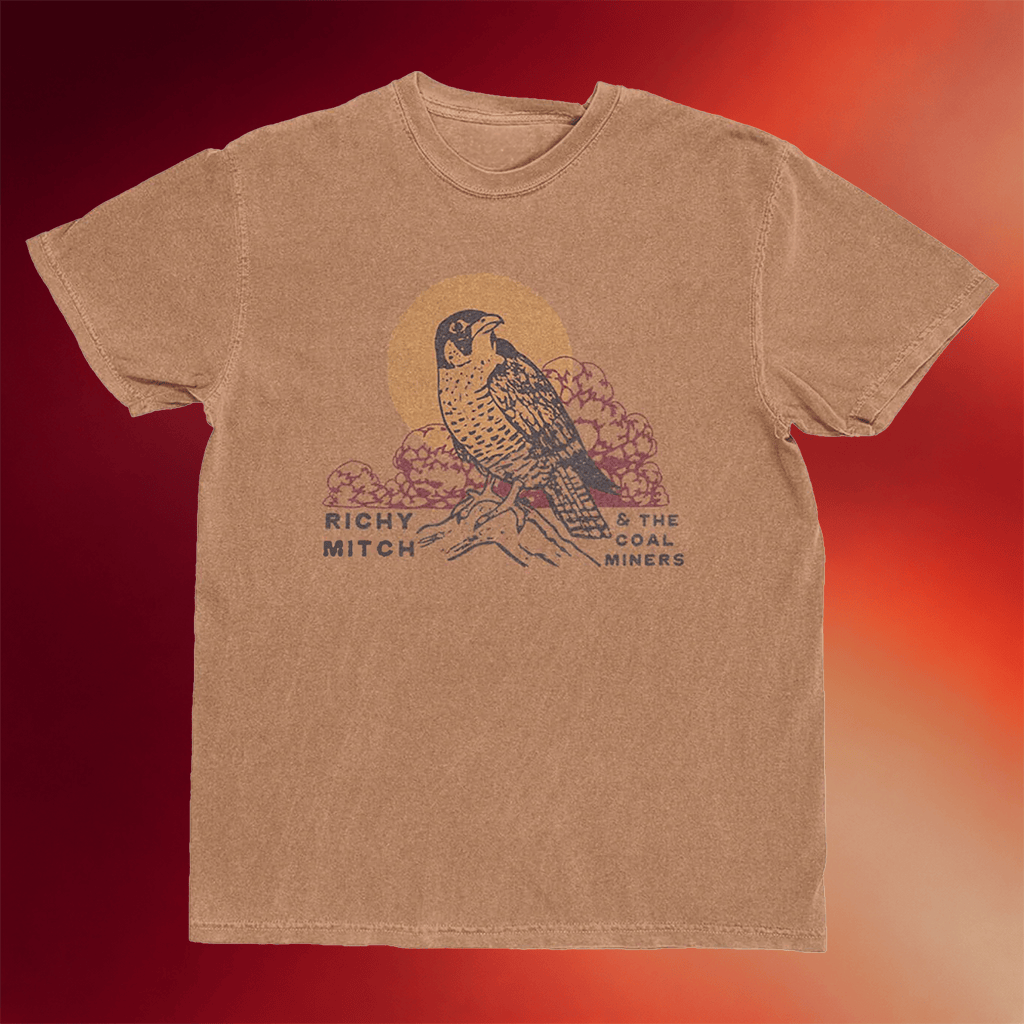 RMCM Merch 2026 Falcon T-Shirt Richy Mitch And The Coal Miners Shirt Gifts For Rock Music Lover - Merchluma
