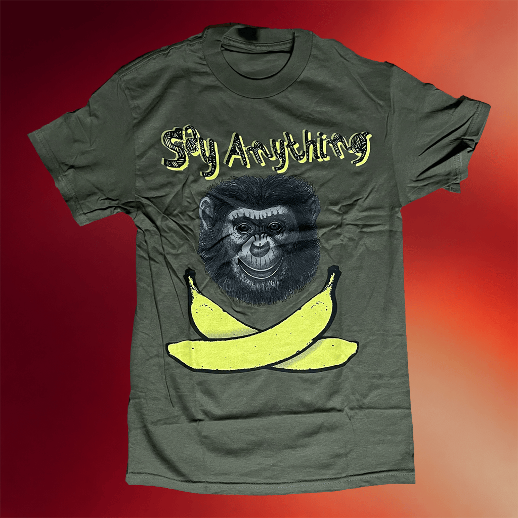 Say Anything Merch 2026 Bananas T-Shirt Say Anything Shirt Good Father's Day Presents - Merchluma