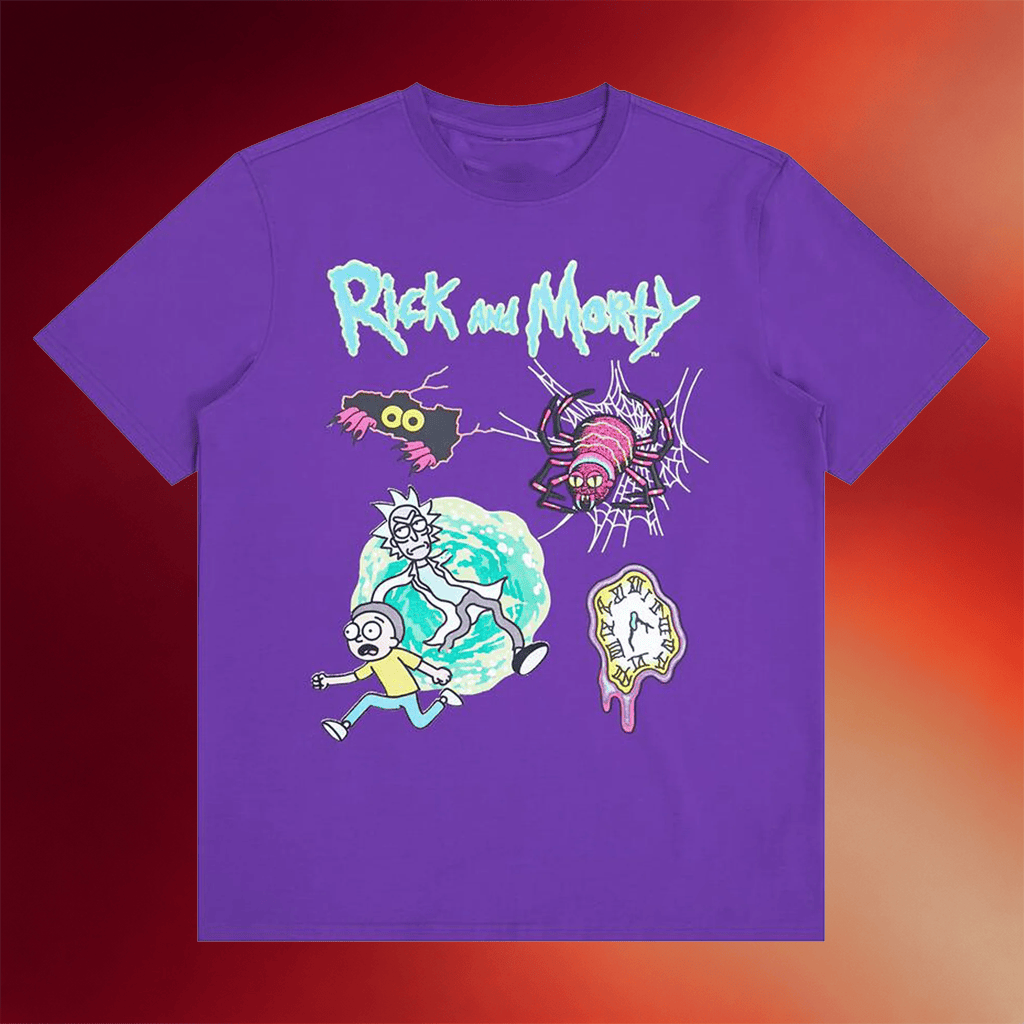Rick And Morty Merch Freeze Max Men's Rick And Morty Caught Up T-Shirt Gifts For Son - Merchluma