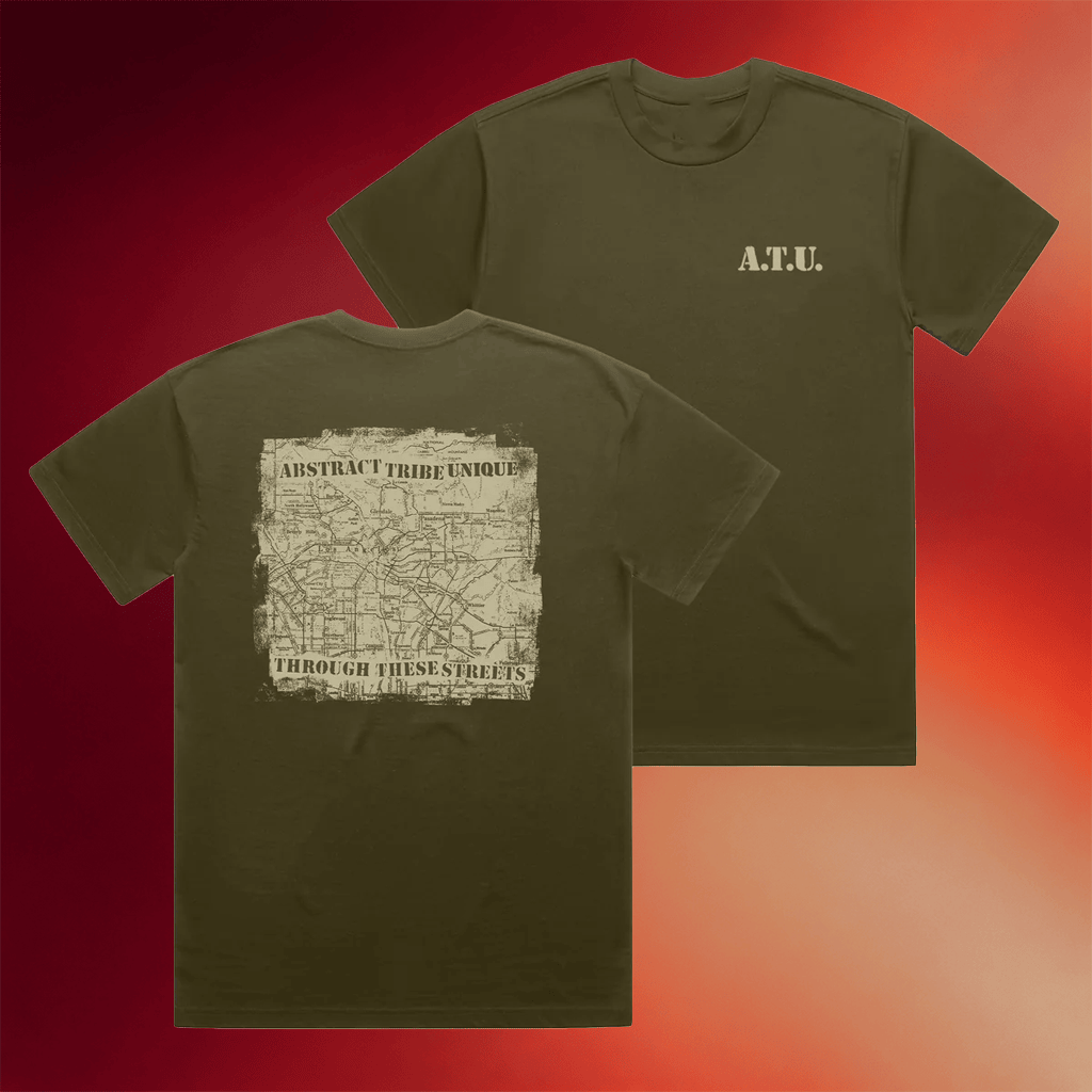 Rhymesayers Merch 2026 Abstract Tribe Unique Through These Streets T-Shirt Fan Gifts - Merchluma