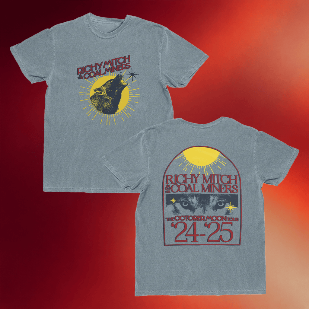 RMCM Merch Wolf T-Shirt Richy Mitch And The Coal Miners Shirt Cool Gifts For Rock Lovers - Merchluma