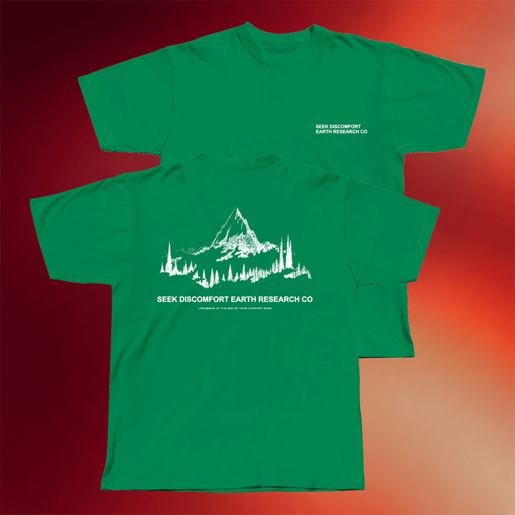 Seek Discomfort Merch 2026 Earth Research T-Shirt Birthday Gift Ideas For Him - Merchluma