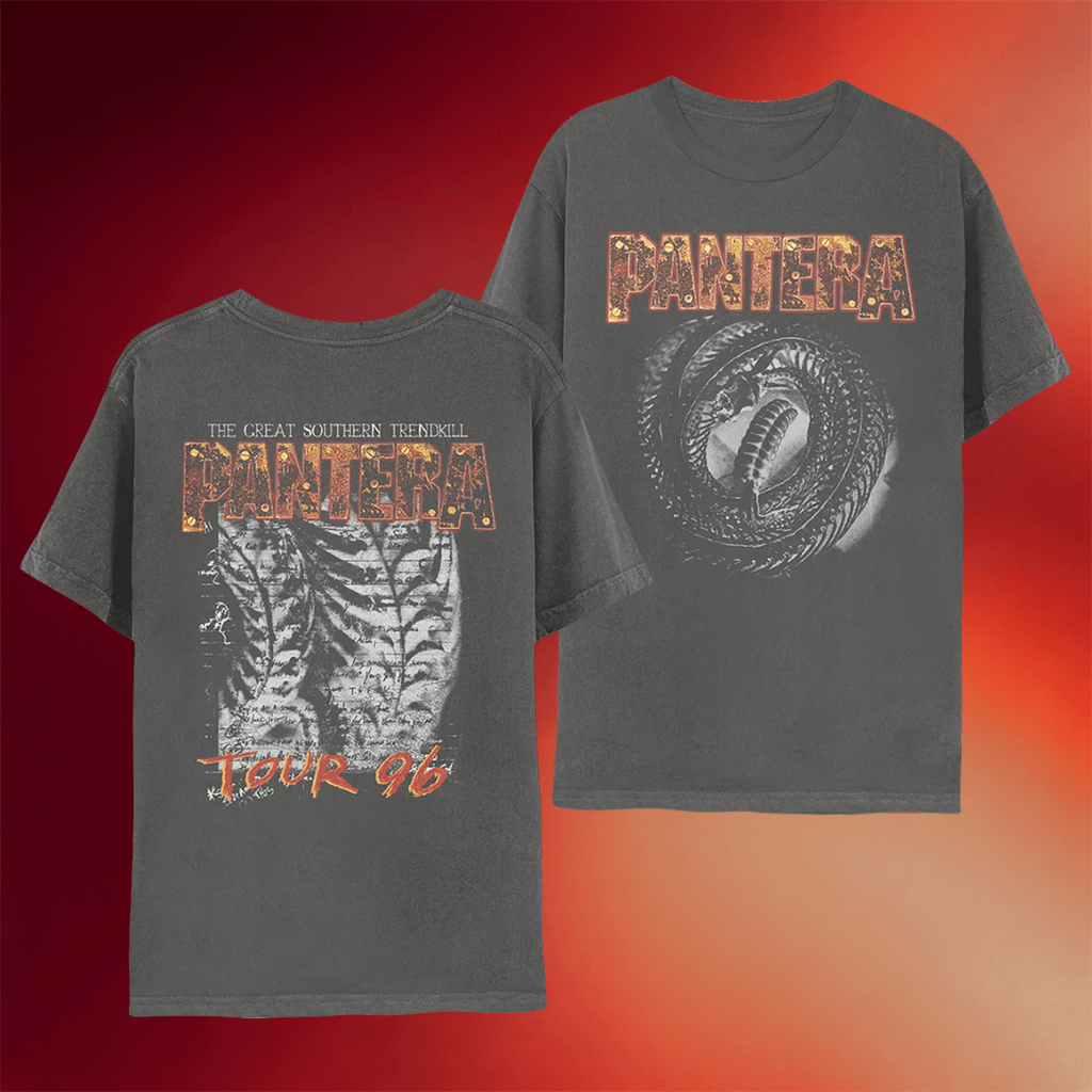 Pantera Merch The Great Southern Trendkill 1996 Tour T-Shirt Present For Band Fans - Merchluma