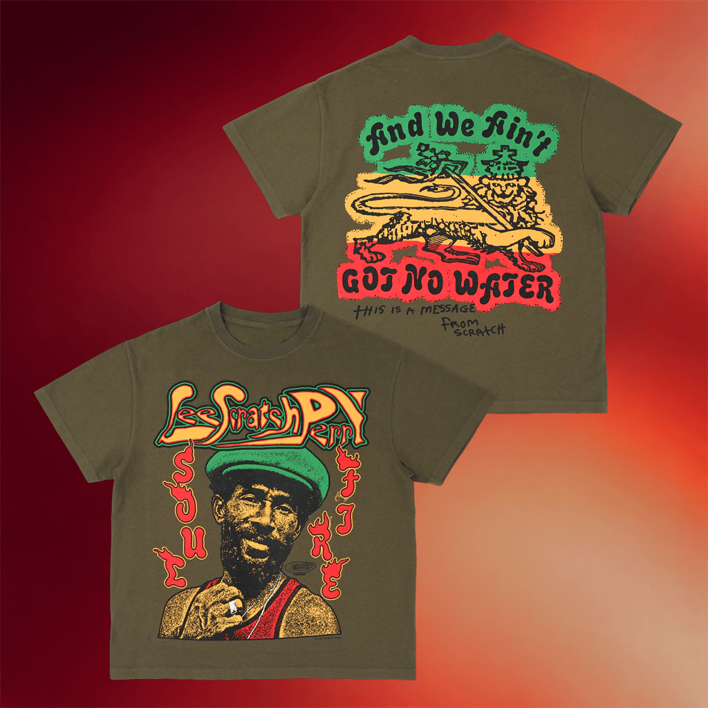 Online Ceramics Merch 2026 Lee Scratch Perry Soul Fire T-Shirt Gifts Ideas For Him - Merchluma